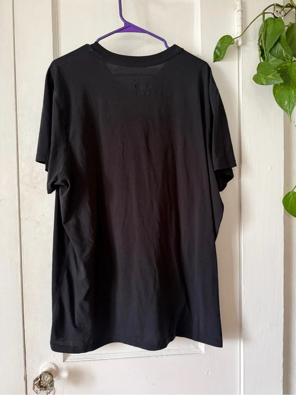 adidas Men’s Black V-Neck Athletic Tee ultimate 2.0